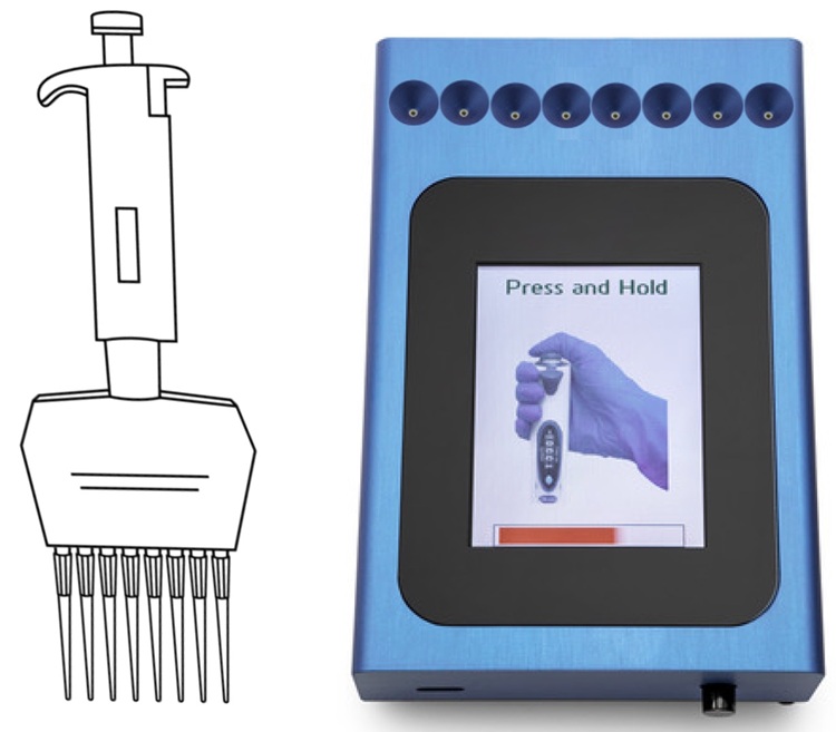 UniPix ATMOS 8-Channels: Precise Pipette Testing | Analis